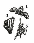 Metal Halloween Hair Claws
