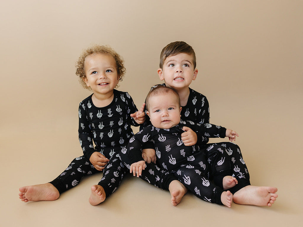 Bamboo Zip Romper | Skelly Vibes