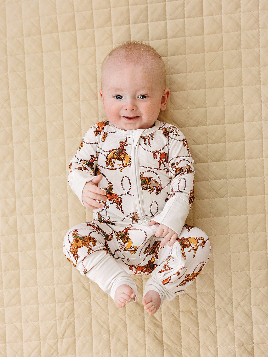 Bamboo Zip Romper | Rodeo Club